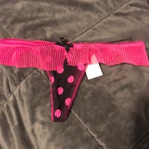 Hot pink Thong